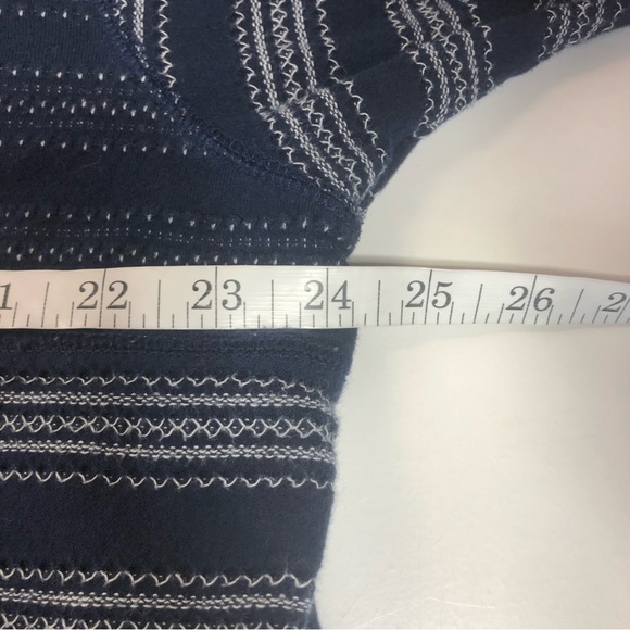 Chaps Cotton Boatneck Striped Long Sleeve Top, size 1X - Picture 12 of 13